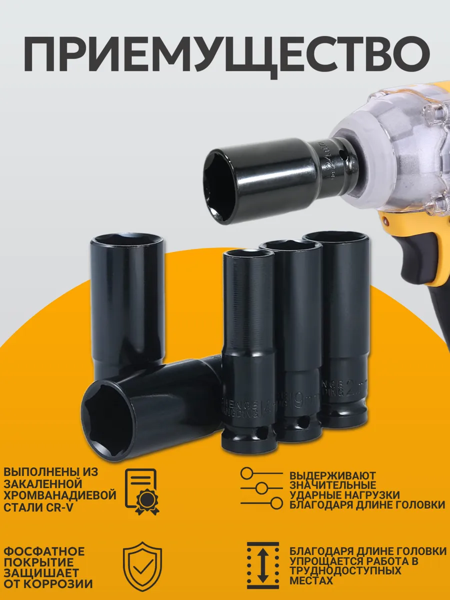 Кейс для торцевых головок, авто и строительство